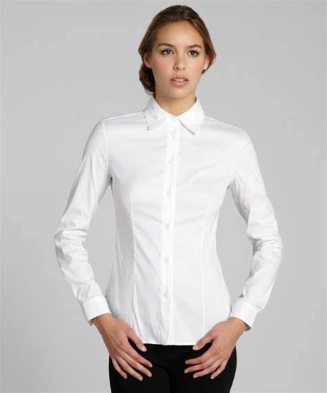 prada button up shirt womens|prada shirts for women.